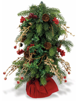 Vorschau: Weihnachtsbaum in rotem Sack