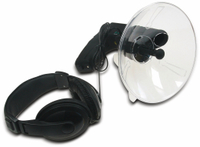 Vorschau: CHILITEC Parabol-Richtmikrofon PRM-1, mit Kopfhörer und Aufnahmefunktion