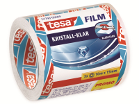 Vorschau: TESA film® kristall-klar, 3 Rollen, 10m:15mm, 57790-00000-01