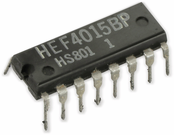 HEF4015BP, Schieberegister, DIP-16