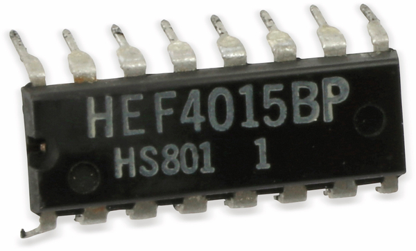 HEF4015BP, Schieberegister, DIP-16 - Produktbild 2