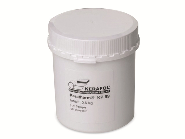 KERATHERM®-Wärmeleitpaste KP 99, Wärmeleitfähigkeit 9,2 W/mK, 500 g Dose