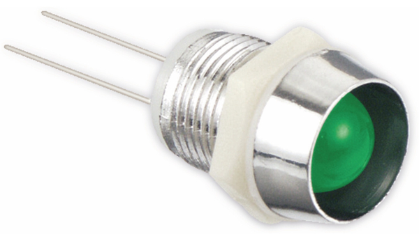 LED-Signalleuchte, Kontrollleuchte, 2,1 V-, grün