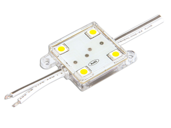 LED-Modul, IP65, 12 V-, 32x32 mm, warmweiß