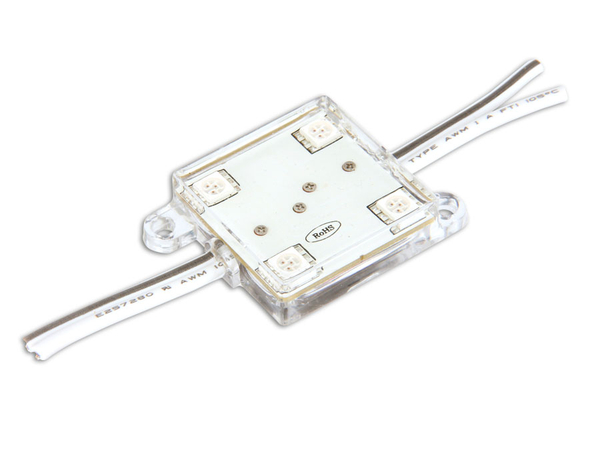 LED-Modul, IP65, 12 V-, 32x32 mm, weiß