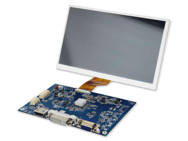 Display-Set LS-7, 17,78 cm (7&quot;), HDMI/DVI/VGA/CVBS - Produktbild 2