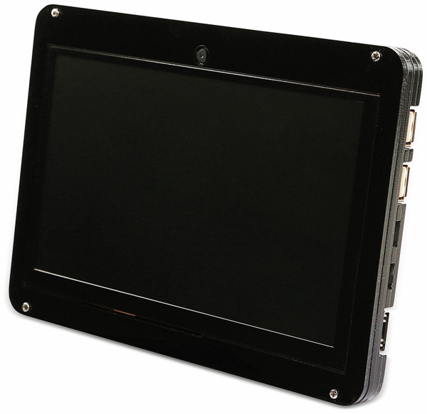 LC-Display 17,8 cm (7&quot;), mit kap. Touchscreen, HDMI, Kamera, Acrylgehäuse - Produktbild 2
