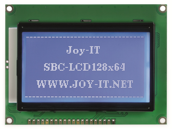 JOY-IT Display TFT, SBC-LCD128x64, Grafik-LCD mit 128x64 Pixel