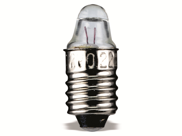 GOOBAY Taschenlampenbirne Spitzlinse, 9331, TL-3, E10, 2.2 V, 0.5 W