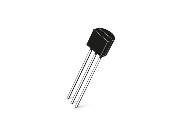 Transistor BC337-16, NPN, 45 V, 0,8 A, TO92