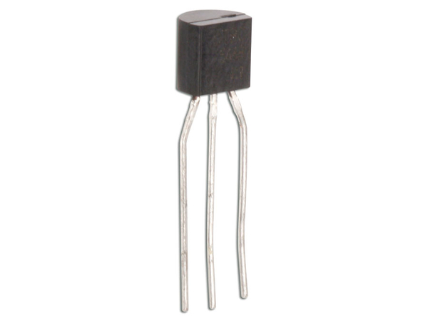 Transistor BC546B, NPN, 65 V, 0,1 A, 0,5 W, TO92