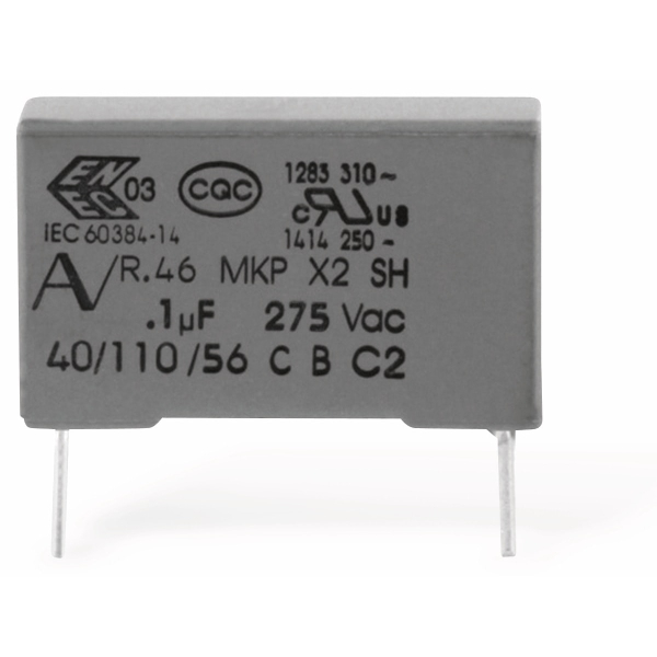 KEMET Entstörkondensator, 150 nF, 275 V, RM 15