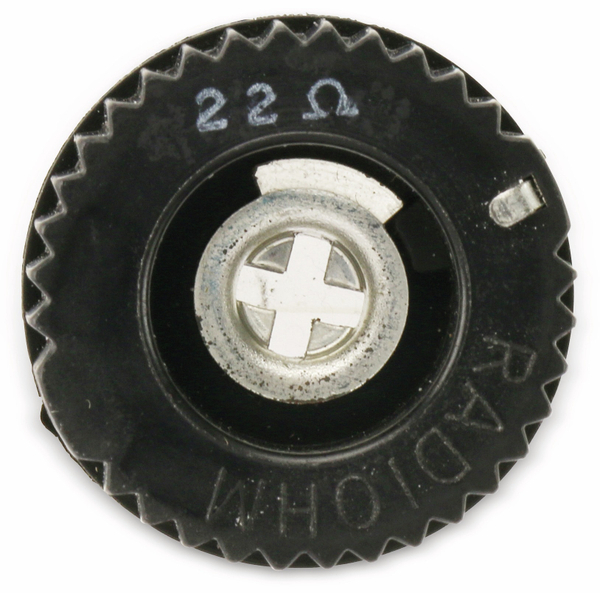 RADIOHM Drahtpotentiometer PB3, 22 mm, 22R, 3 W - Produktbild 2