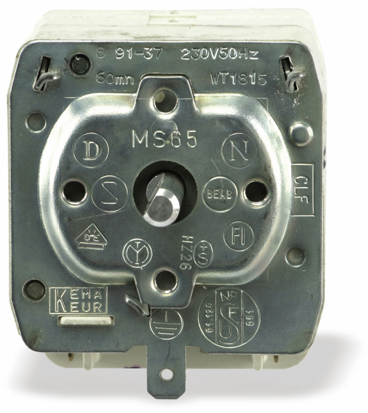Eaton Elektrisches Timer-Schaltwerk MS65, 230 V, 16 A/230 V~, 60 Min. - Produktbild 4