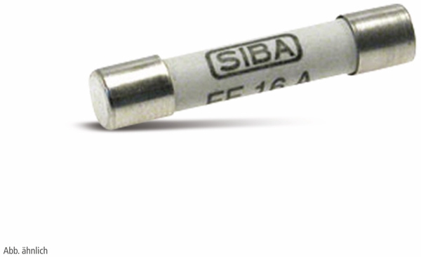 SIBA G-Sicherung, 6,3x32, 0,5 A, 700 V, superflink