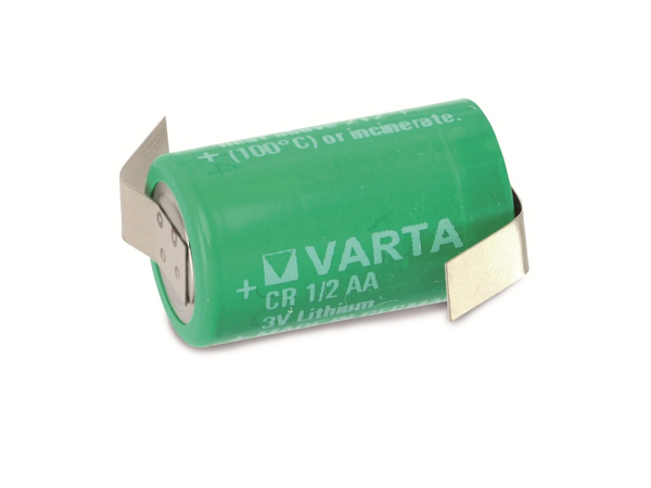 VARTA Lithium-Batterie mit Lötfahnen CR1/2AA, 3 V-, 950 mAh - Produktbild 2