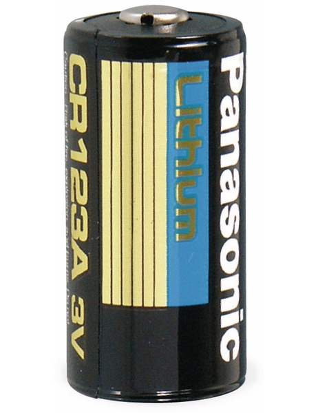 Lithium-Fotobatterie CR123A