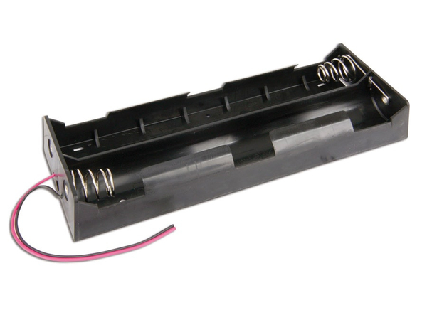 Batteriehalter, 6x Mono, Anschlusslitzen - Produktbild 3
