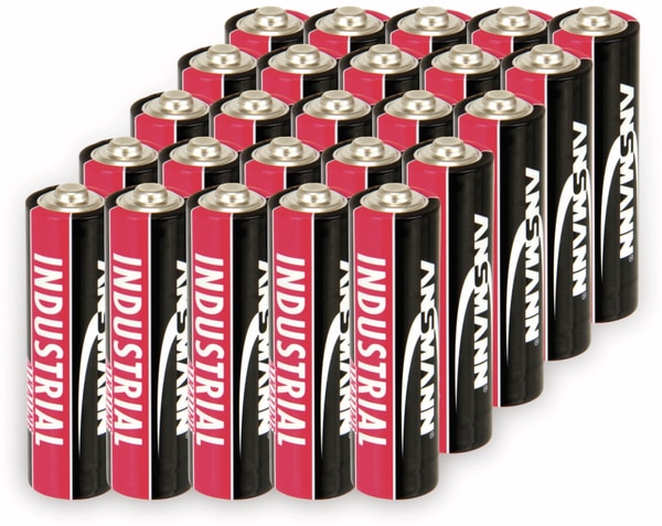 ANSMANN Mignon-Batterien, INDUSTRIAL, 20 Stück