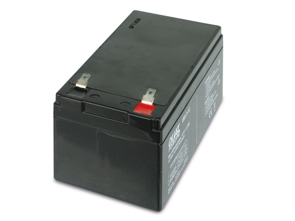 QUATPOWER Blei-Akkumulator LB3.3-12, 12 V-/3,3 Ah - Produktbild 2