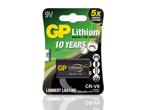 GP Lithium 9V-Block - Produktbild 2