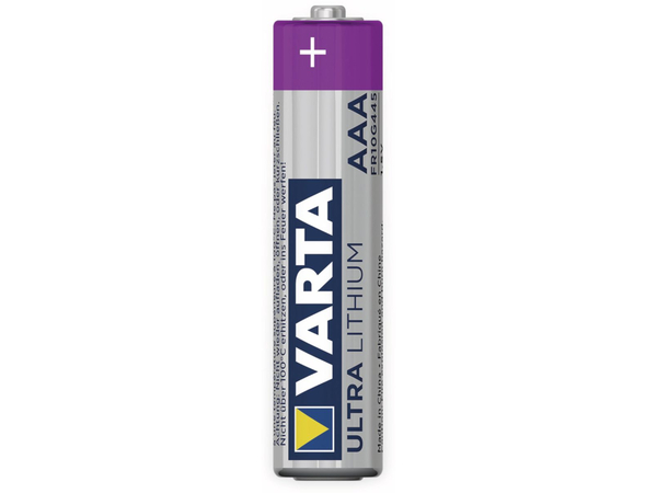 VARTA Micro-Lithiumbatterie ULTRA, 4 Stück - Produktbild 2