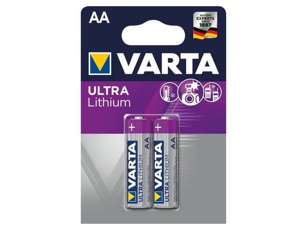 VARTA Mignon-Lithiumbatterie ULTRA, 2 Stück - Produktbild 2