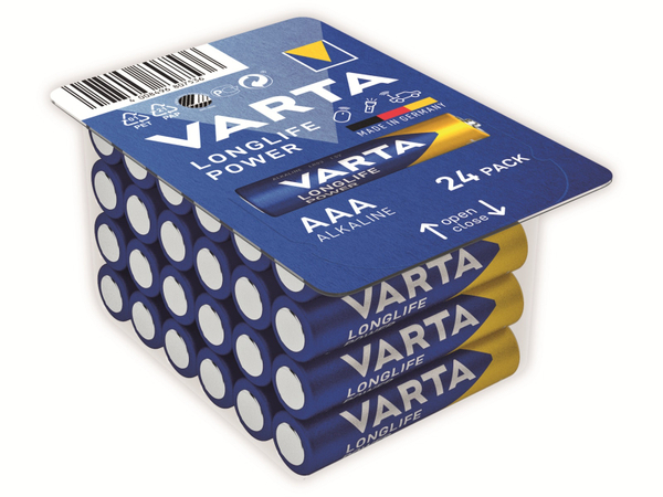 VARTA Micro-Batterie LONGLIFE POWER, 24er Box