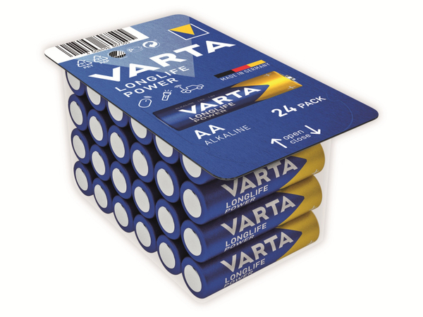 VARTA Mignon-Batterie LONGLIFE Power, 24er Box
