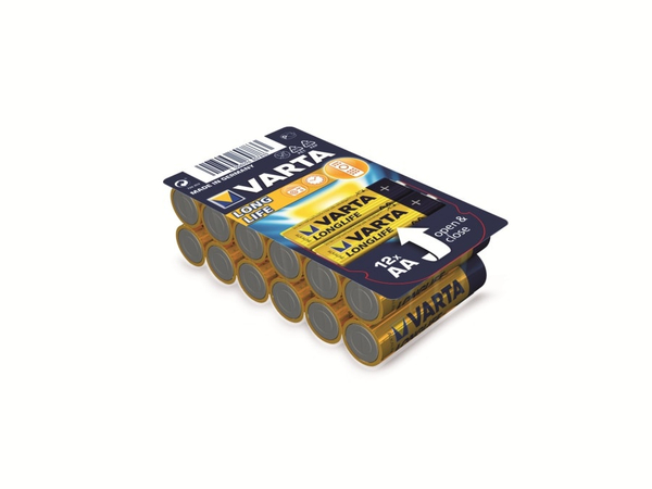 VARTA Mignon-Batterieset LONGLIFE, 12 Stück