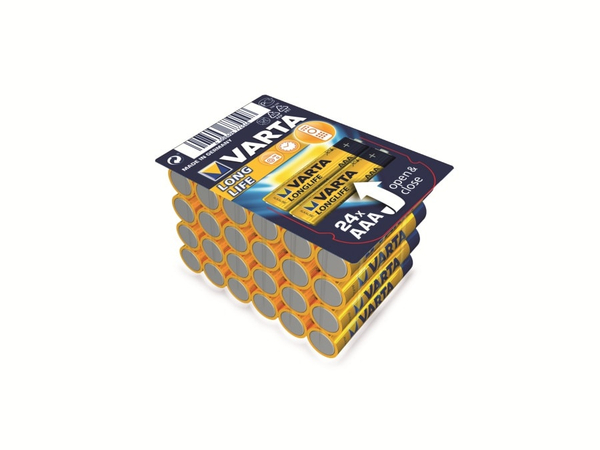 VARTA Micro-Batterieset LONGLIFE, 24 Stück