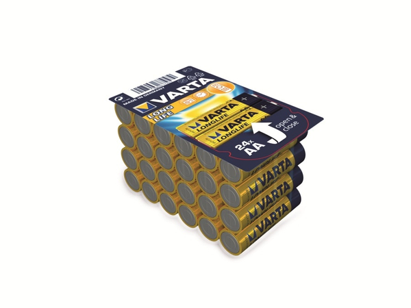 VARTA Mignon-Batterieset LONGLIFE, 24 Stück