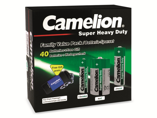 CAMELION Batterienset 40tlg. Haushaltssparset 40tlg - Produktbild 2