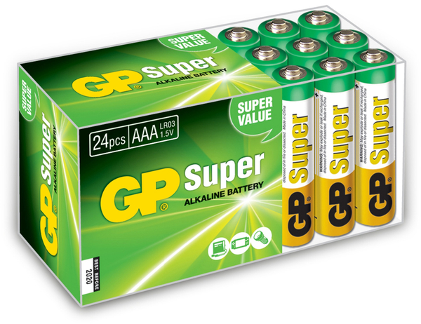 GP Micro-Batterieset 24 Stück