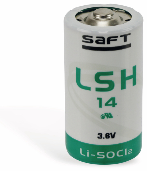 SAFT Lithium-Batterie LSH 14, 3,6V, 5,5Ah, C(Baby)
