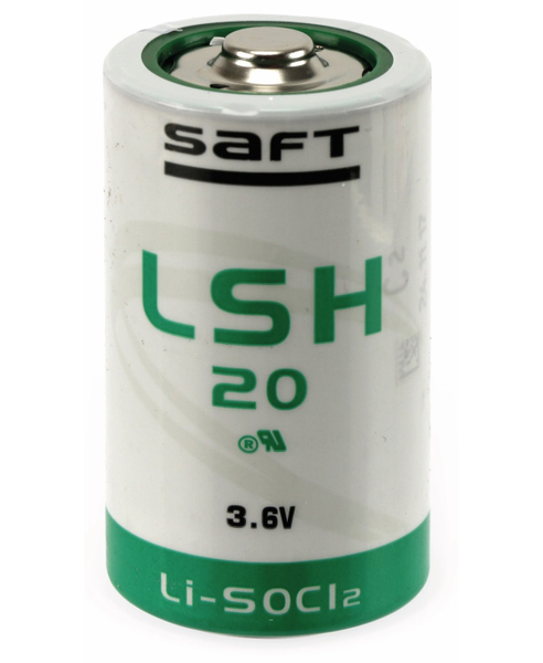 SAFT Lithium-Batterie LSH 20, 3,6V, 13Ah, D (MONO)