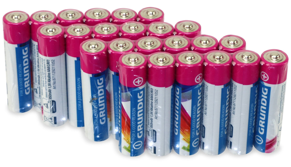 Grundig Micro-Batterie 24 Stück, inkl. LED Taschenlampe - Produktbild 3