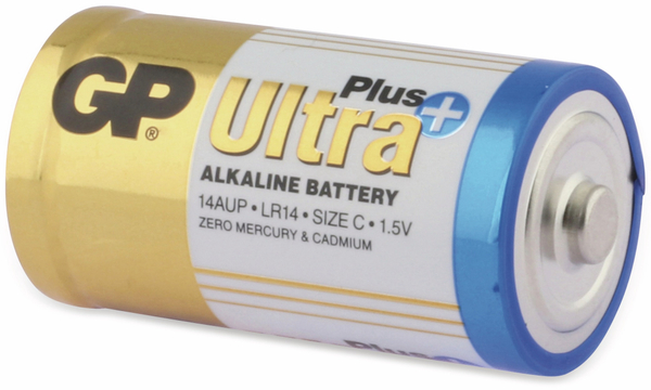 GP Baby-Batterien ULTRA PLUS ALKALINE, 2 Stück - Produktbild 3