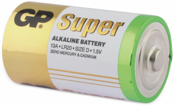 GP Mono-Batterie-Set SUPER Alkaline 4 Stück - Produktbild 3