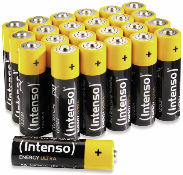 INTENSO Batterie-Set Energy Ultra, AA LR06, 24 Stück