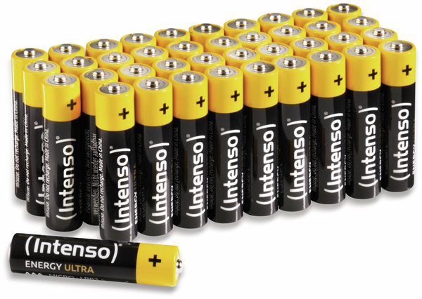 INTENSO Micro-Batterie Energy Ultra, AAA LR03, 40 Stück