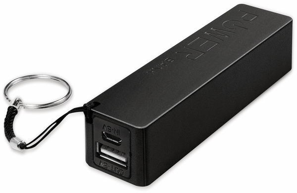LogiLink USB-Powerbank PA0156, 2200 mAh, 1x USB Port, Schlüsselanhänger - Produktbild 2