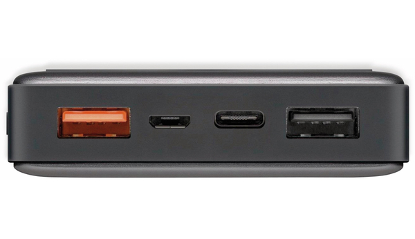goobay USB Powerbank 55152, QC3.0, 10000 mAh, Aluminium - Produktbild 4