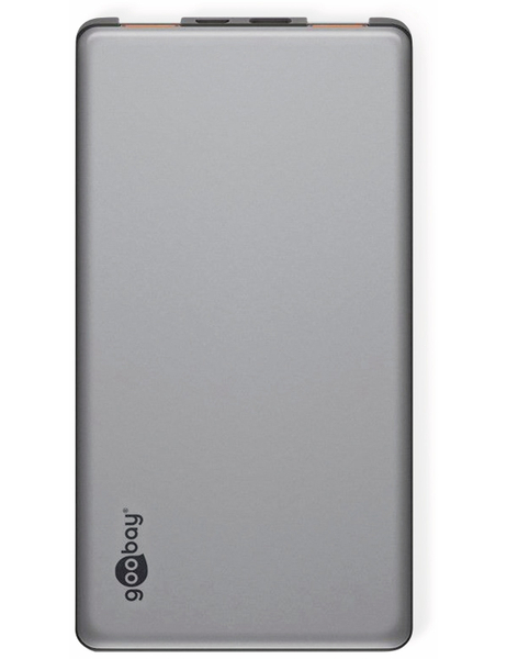 goobay USB Powerbank 59820, QC3.0, 5000 mAh, Aluminium - Produktbild 3