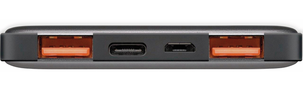 goobay USB Powerbank 59820, QC3.0, 5000 mAh, Aluminium - Produktbild 5