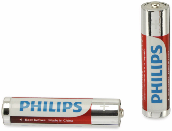 Philips Micro-Batterien Power Alkaline, 2 Stück