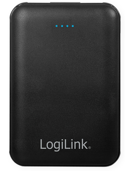 LogiLink USB Powerbank PA0202, 5000 mAh, schwarz, 2x USB Ausgang - Produktbild 3