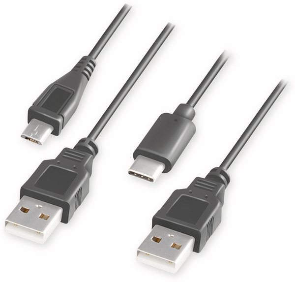 LogiLink USB Powerbank PA0202, 5000 mAh, schwarz, 2x USB Ausgang - Produktbild 5