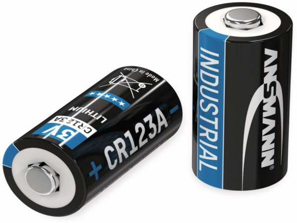 ANSMANN Lithium-Batterie CR123A, 10 Stück - Produktbild 2