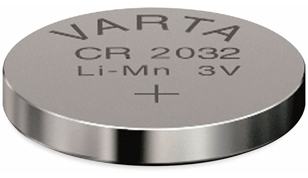 VARTA Lithium Knopfzelle CR2032, 20 Stück, 3 V, 230 mAh - Produktbild 2